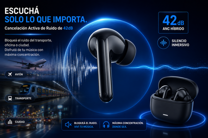Redmi Buds 8 Lite - Auriculares Inalámbricos con Cancelación de Ruido y 36h de Batería